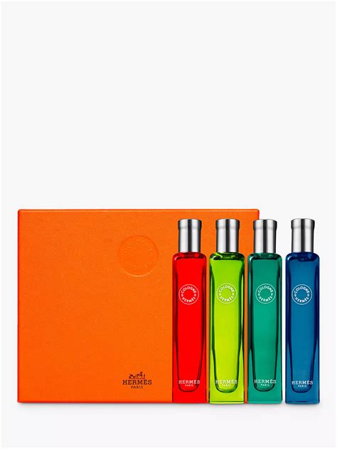 hermes collection colognes|hermes fragrance gift set.